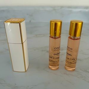 Chanel Coco Mademoiselle eau de Parfum intense mini twist and spray